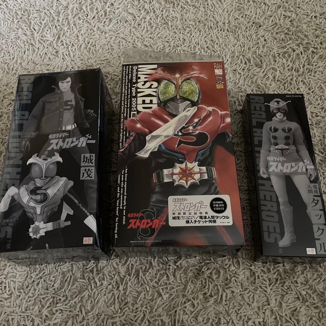 メディコムトイ/R.A.H.仮面ライダーストロンガー/城茂/電波人間タックル