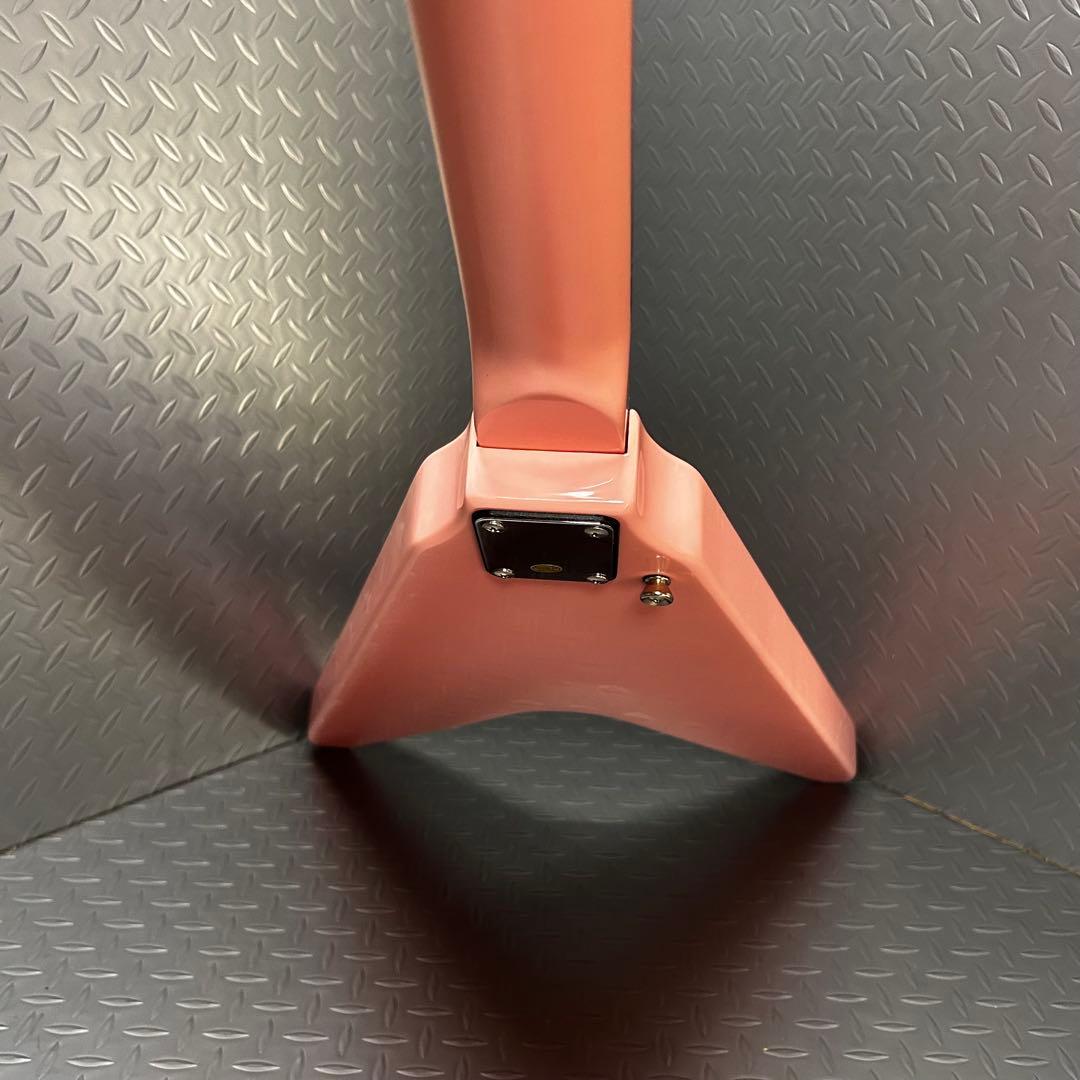 Playtech フライングV FV430 エレキギター ピンク 初心者 女子