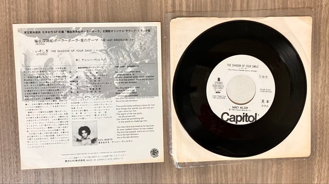 極底探検船 ポーラーボーラ 愛のテーマ　EPレコード　非売品　レア　希少品