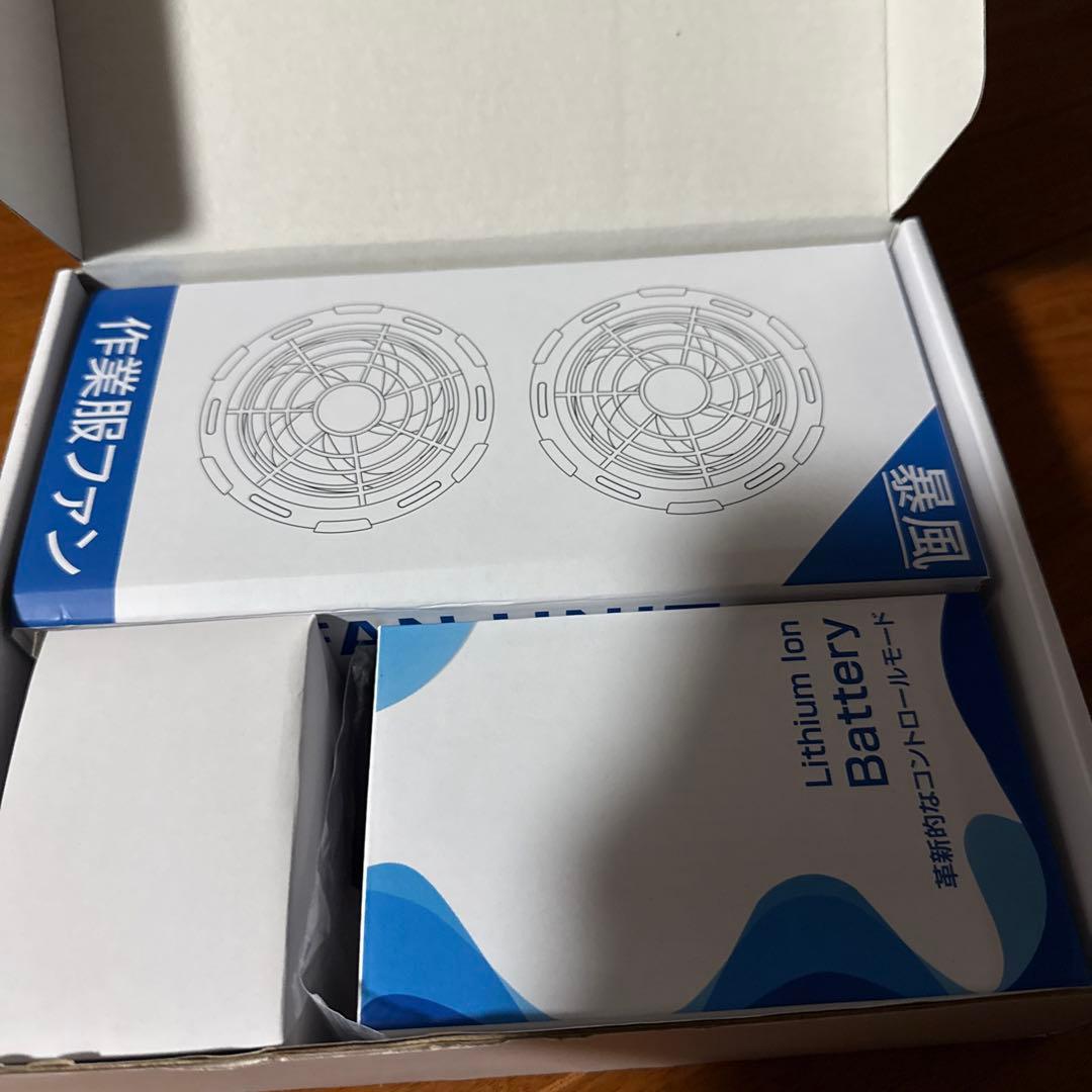 2025革新設計 超高出力 ファンバッテリーセット 5V-42V 38段階微調整