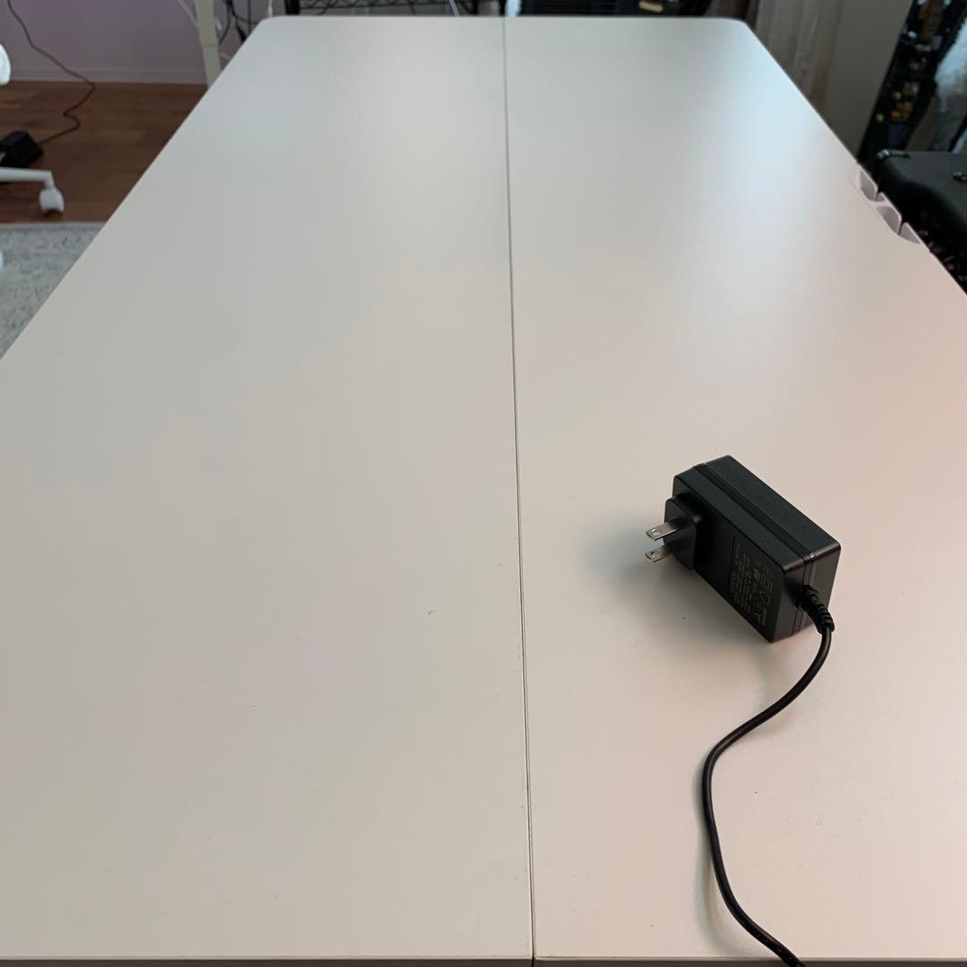 【KARD】昇降デスク　ホワイト　幅120㎝　奥行60㎝