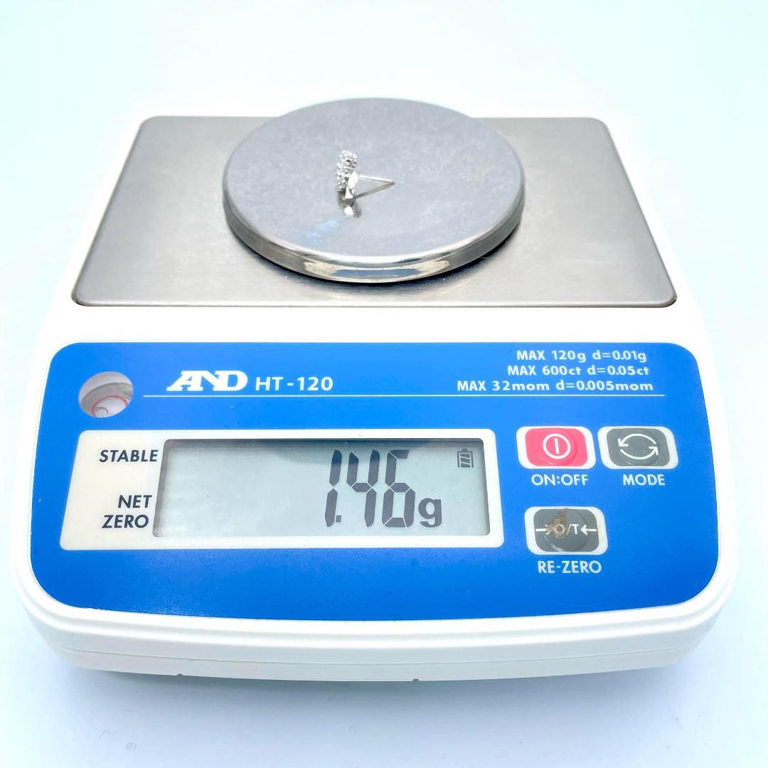 美品 ロイヤルアッシャー ダイヤ 0.40ct ブローチ K18 Pt900 金