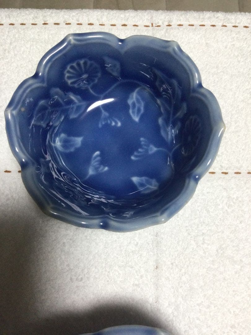 瑠璃釉　小鉢　5個セット　伊万里?