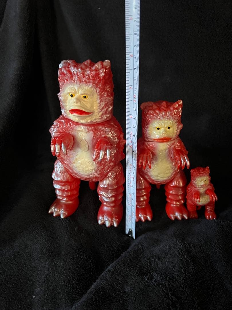 赤ガラモン　大中小　セット