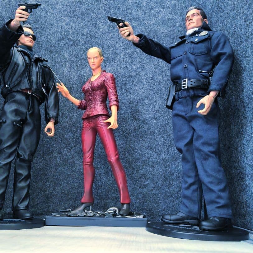 Sideshow•Terminator2•1/6[T-1000]希少品!