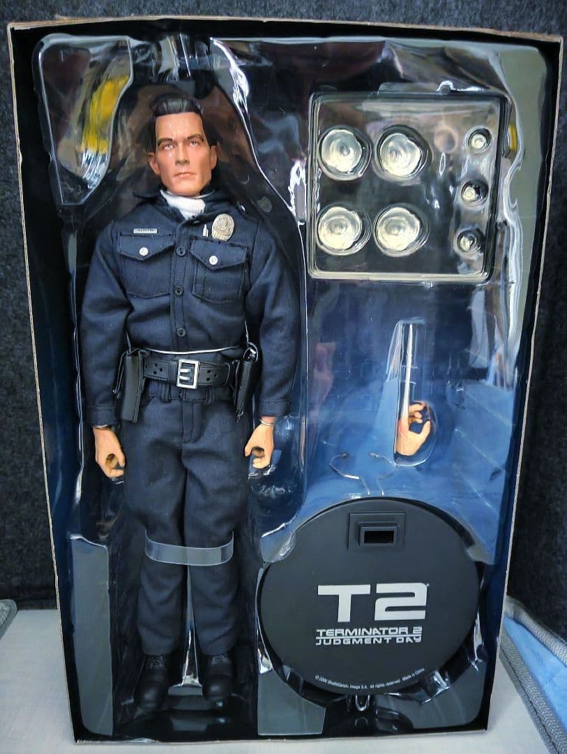 Sideshow•Terminator2•1/6[T-1000]希少品!