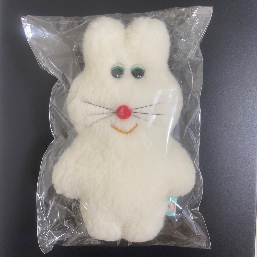 むにゅ ぬいぐるみ プクプク　うさぎ