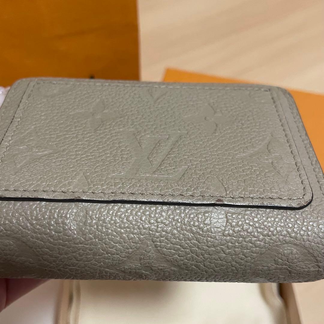【訳あり】　LOUIS VUITTON　ルイヴィトン　ポルトフォイユ・クレア