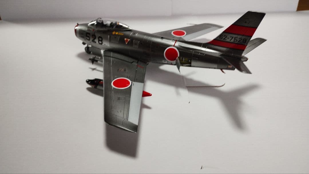 プラモデル完成機　1/48　航空自衛隊 F-86F-40 セイバー