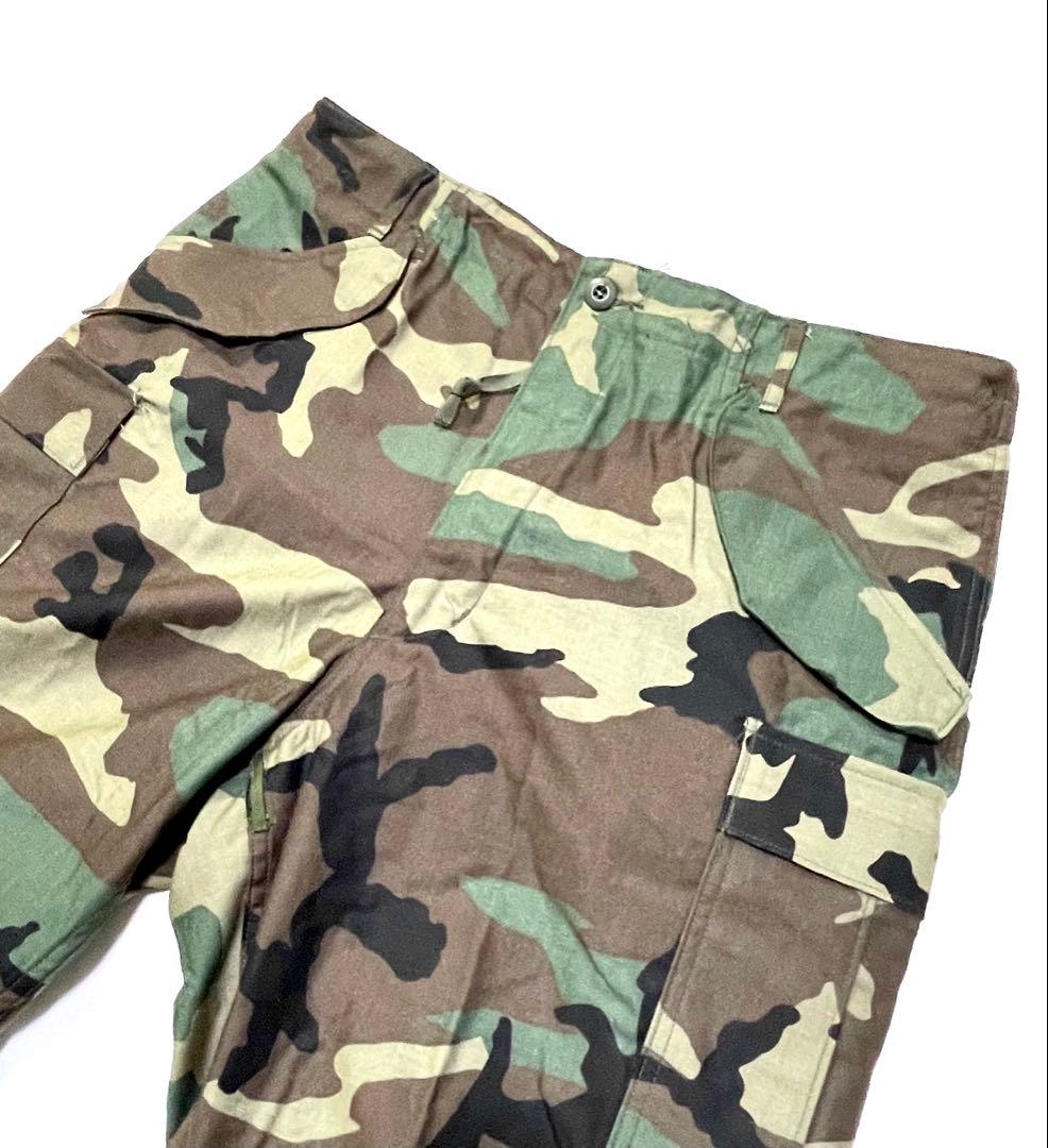 アメリカ軍 M-65フィールド カーゴパンツ ウッドランド カモ 迷彩 M-R
