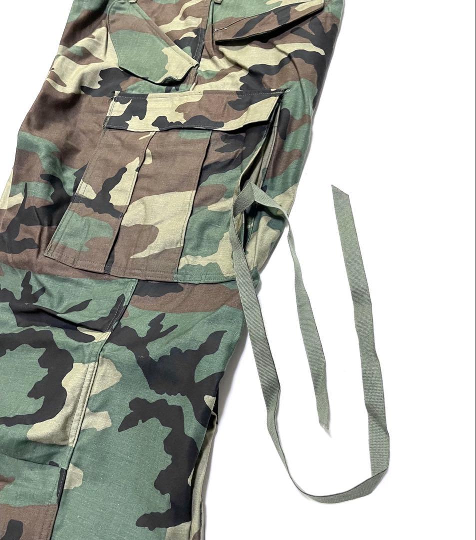アメリカ軍 M-65フィールド カーゴパンツ ウッドランド カモ 迷彩 M-R