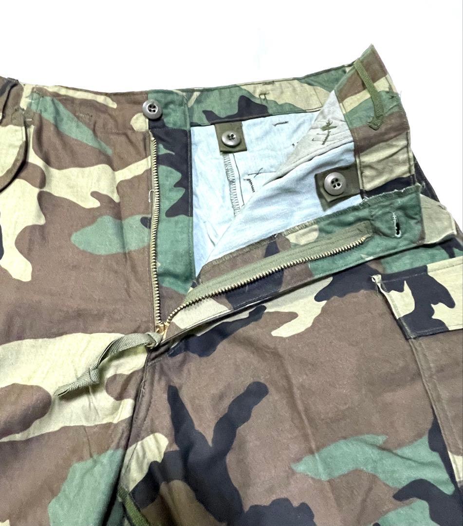 アメリカ軍 M-65フィールド カーゴパンツ ウッドランド カモ 迷彩 M-R