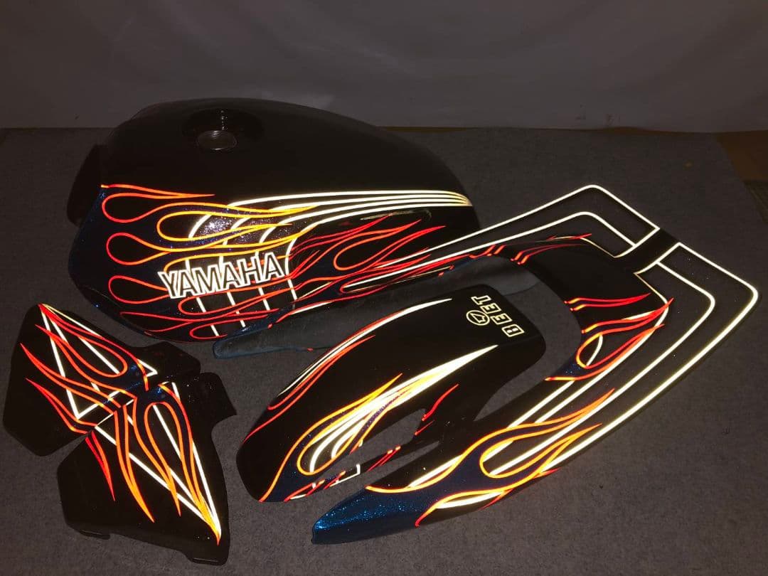 XJR400 外装セット　カスタムペイント　送料無料　ラメ　反射