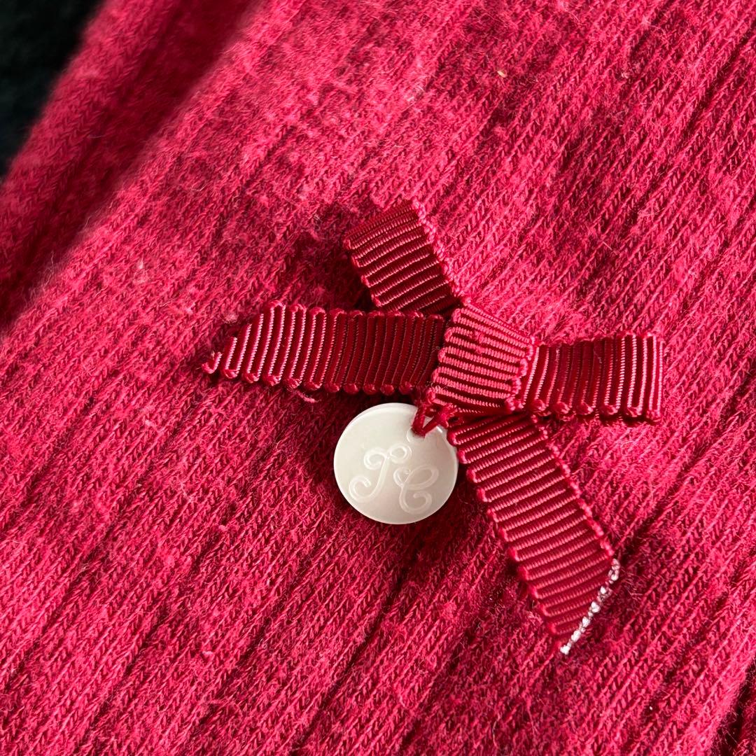 えり　美品　チェック柄スカート　タートル140 タイツ　セット