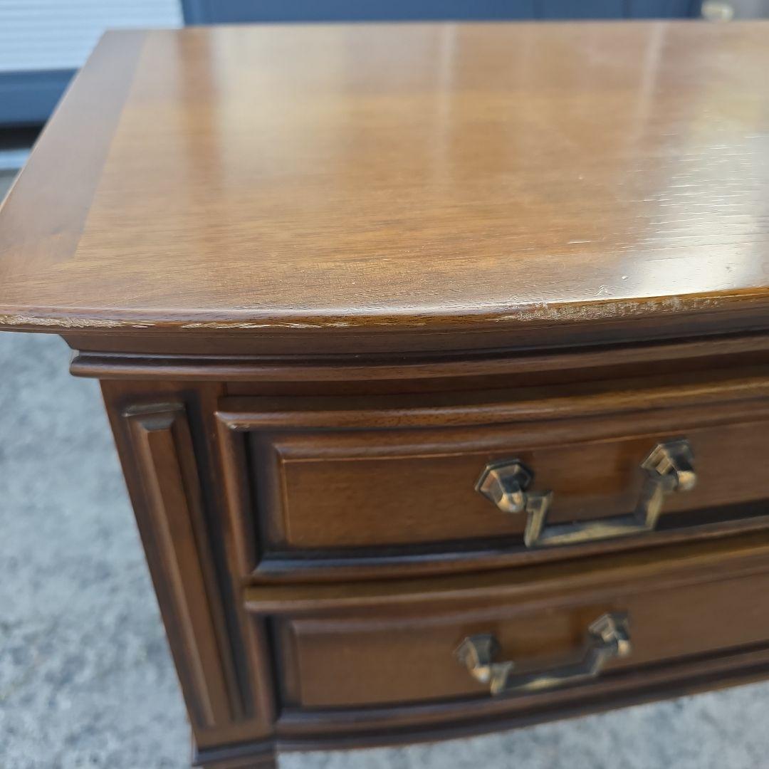 期間限定　地中海　マルニ木工　サイドテーブル　オーク　アクセサリーケース