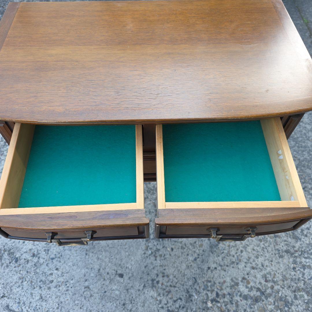 期間限定　地中海　マルニ木工　サイドテーブル　オーク　アクセサリーケース