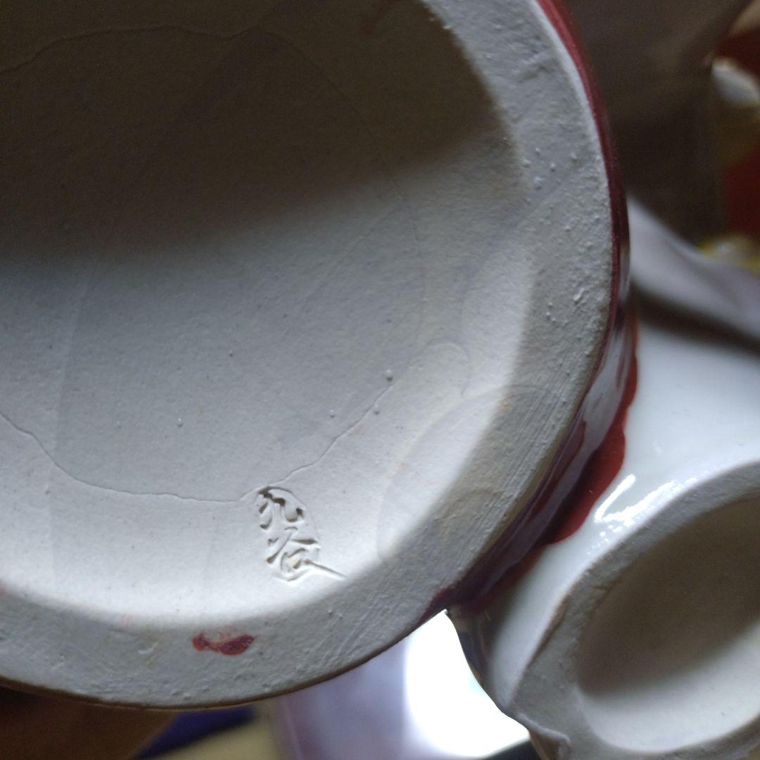 陶器製 獅子像 伝統工芸品