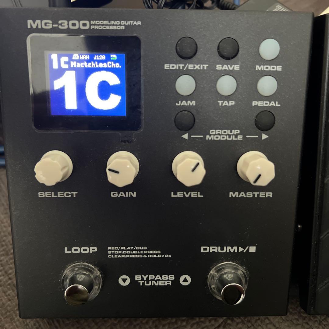 NUX MG-300(付属品完備) 小型マルチエフェクター