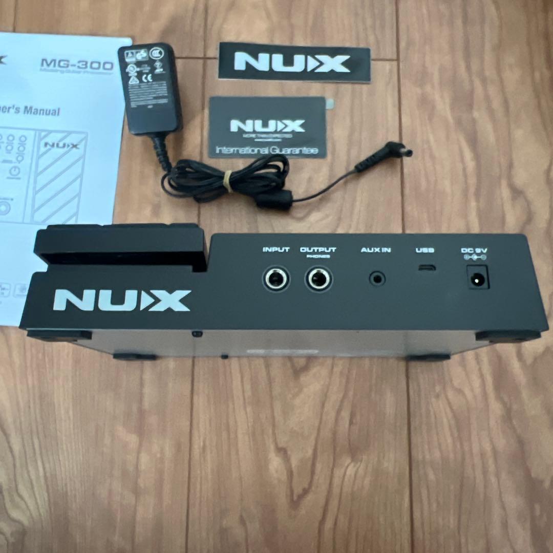 NUX MG-300(付属品完備) 小型マルチエフェクター