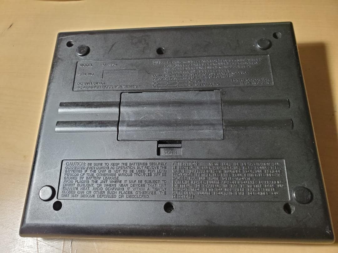 DTM・DAW BOSS DR-550 electronic drum machine