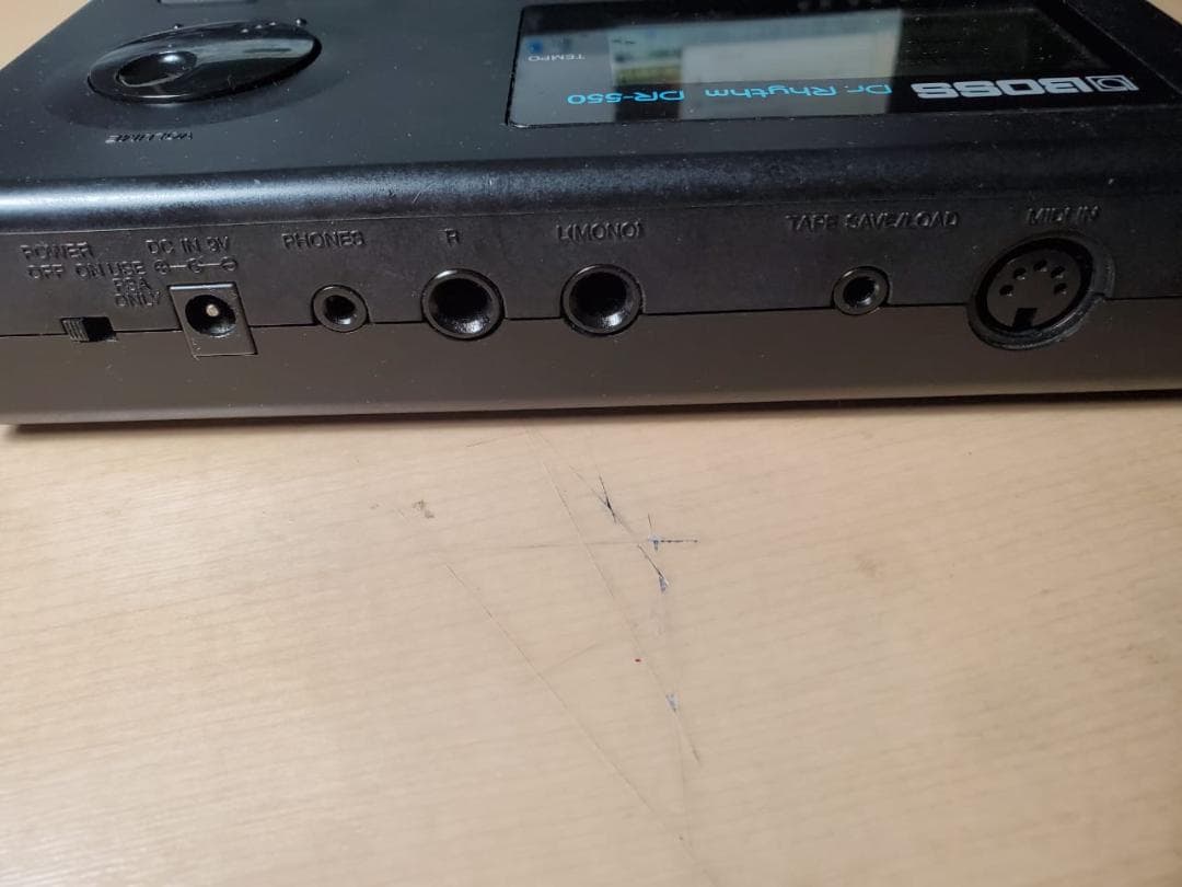 DTM・DAW BOSS DR-550 electronic drum machine