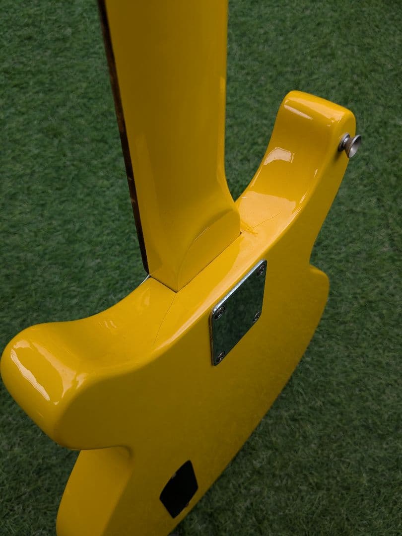 Maison TV YELLOW P90 レスポールjrダブルカッタウェイ