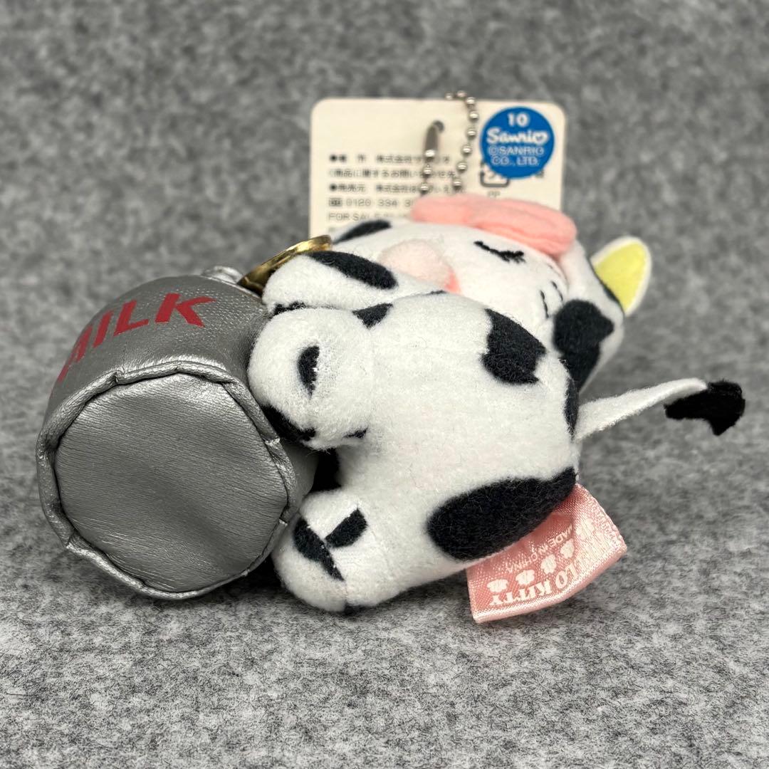 ハローキティ 牧場限定 牛 マスコット ぬいぐるみ