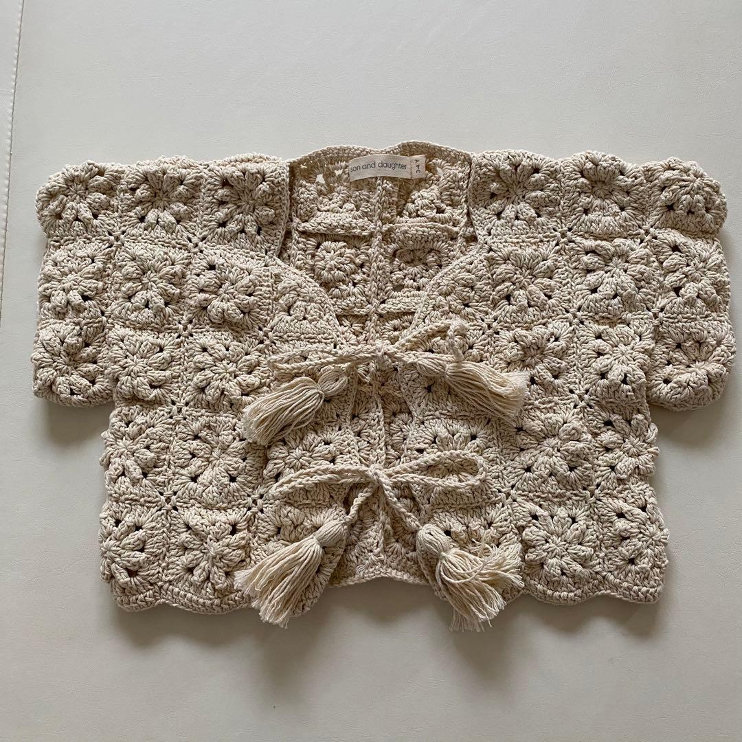 【omochi】son and daughter セットアップ 3-4Y