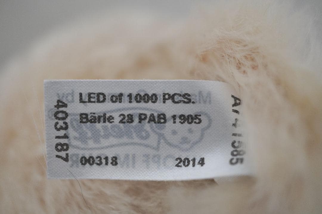 【M2512-29】シュタイフ Steiff テディベア BARLE レプリカ