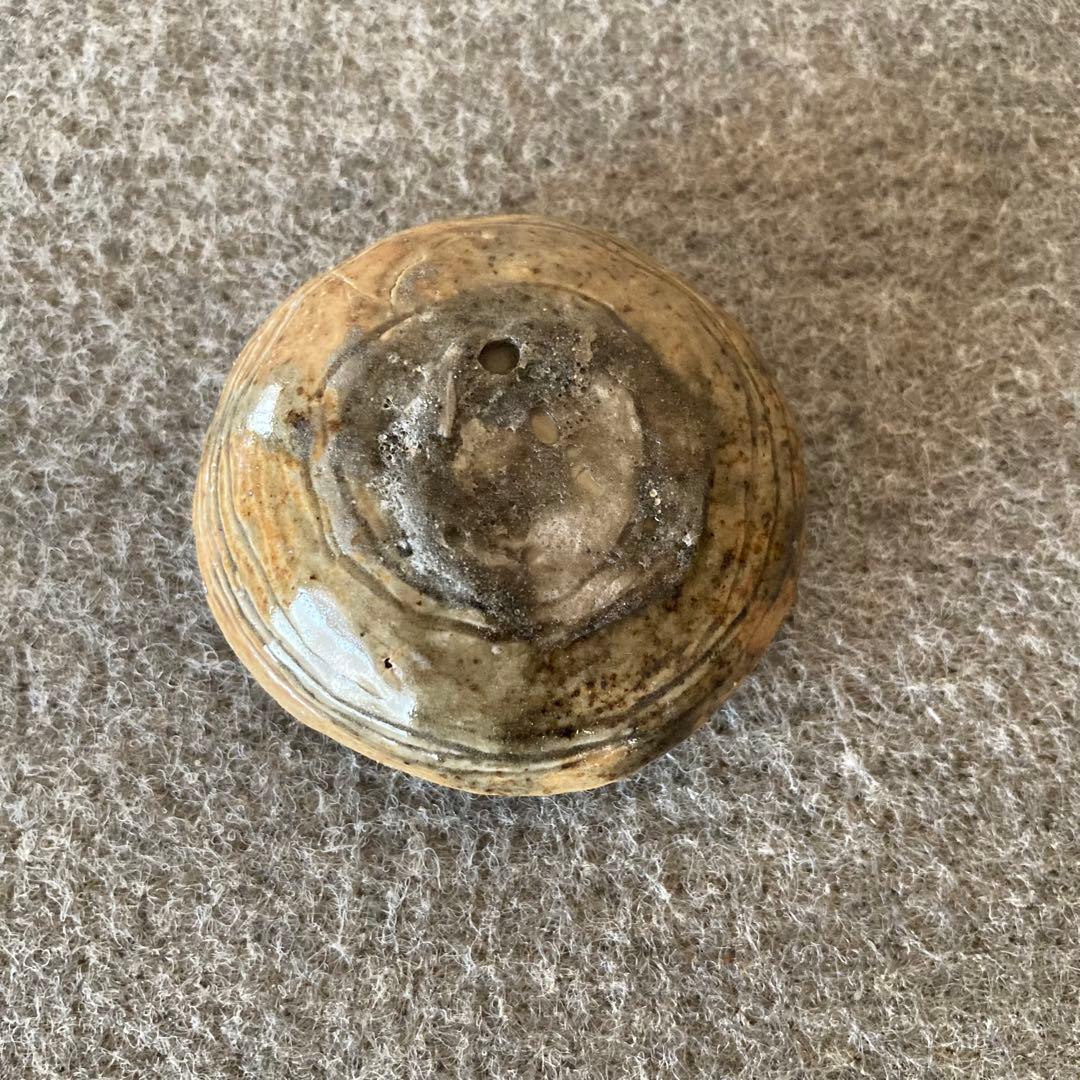 美濃　古陶　骨董　古美術　瓶　蓋付　灰釉　古窯　埋蔵文化財　発掘　出土　陶器