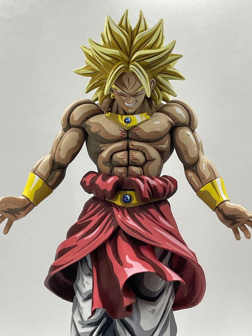 ドラゴンボール　一番くじ　金髪　ブロリー　フィギュア　リペイント