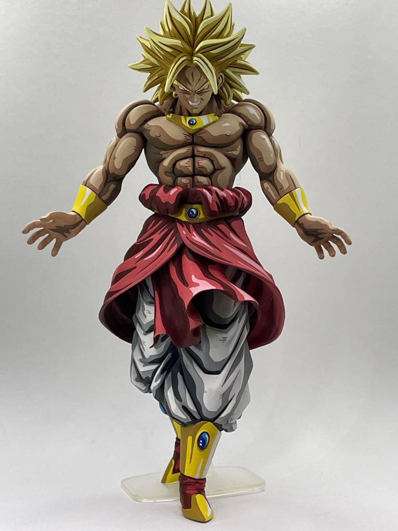 ドラゴンボール　一番くじ　金髪　ブロリー　フィギュア　リペイント