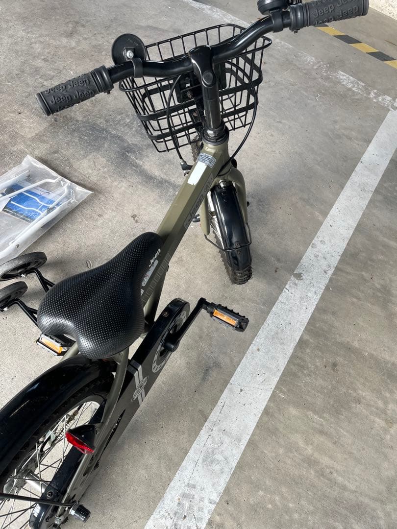 ジープ　jeep 自転車　キッズ　子供　16インチ　滋賀県　引き取り