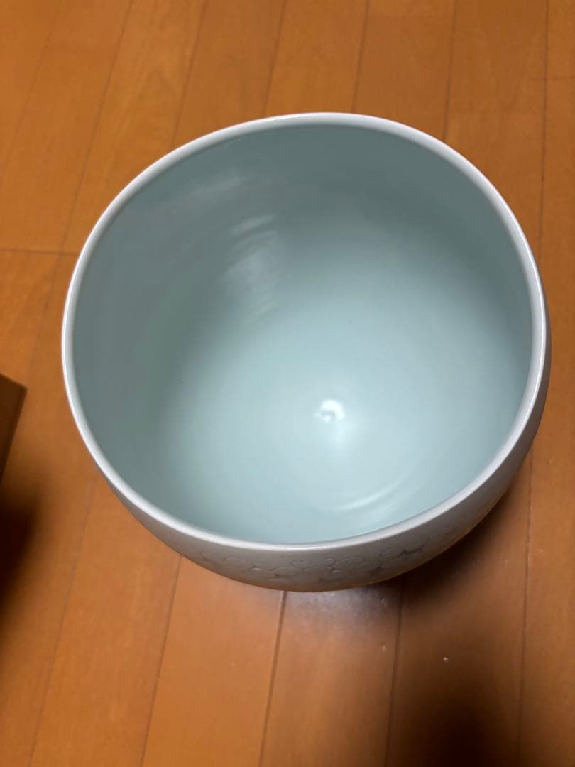 高田焼 陶器 花器 木箱付き　江上　晋　作