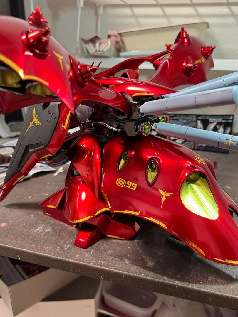 hgナイチンゲール塗装済み完成品キャンディ塗装仕上げ