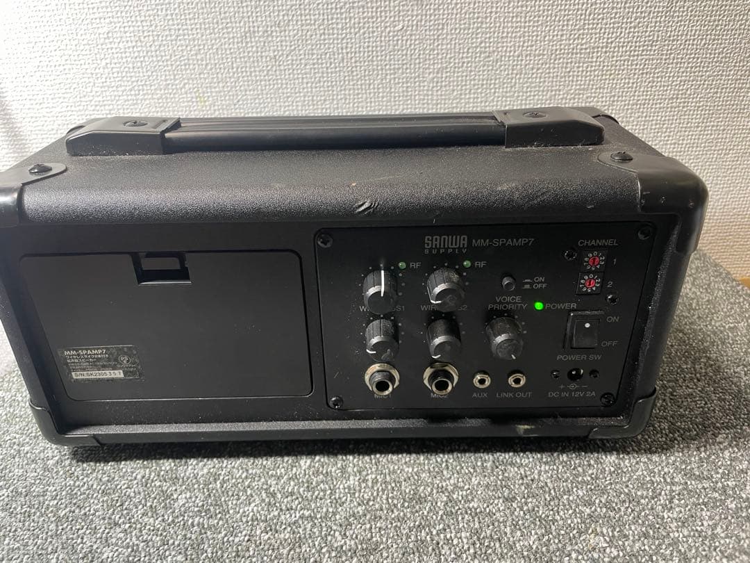 SANWA SUPPLY サンワサプライ 拡声器スピーカー MM-SPAMP7
