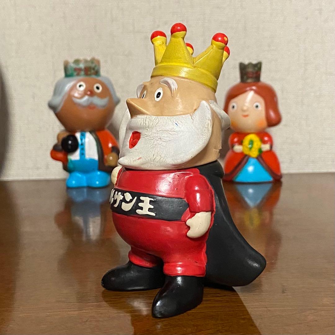 希少　バルサン王　ソフビ　貯金箱　昭和レトロ　当時物　ノベルティ