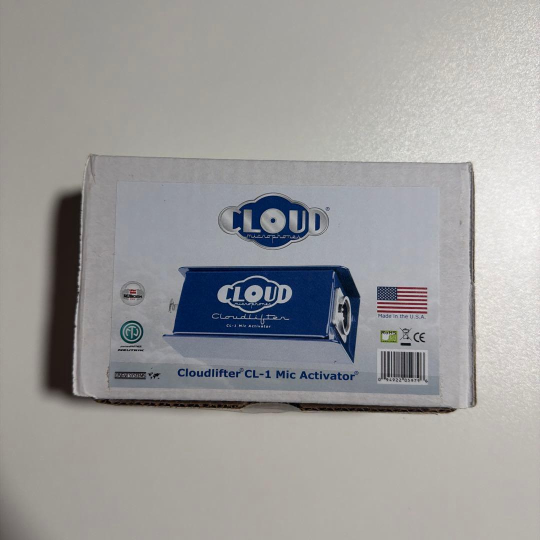 SHURE SM7B ＋ Cloudlifter CL-1