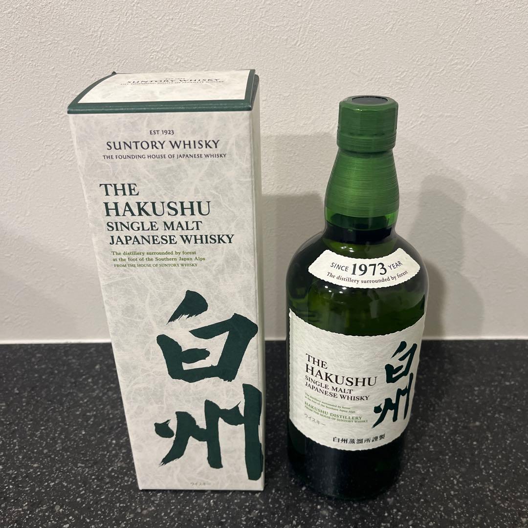 白州 シングルモルトウイスキー 700ml (箱付き)