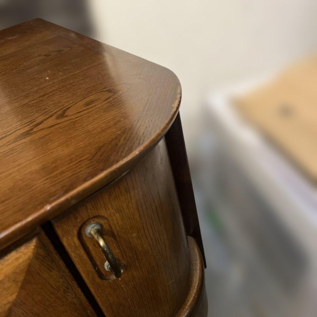 ⭐︎カリモク製/木製テレビ台 ガラス扉付き ブラウン/送料設置無料！