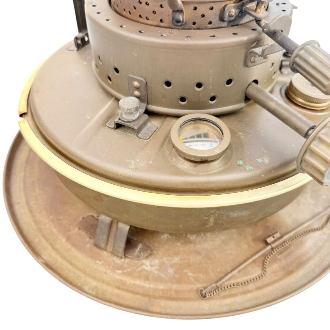 【激レア】ニッセン（日本船燈）IS-3 石油ストーブ 真鍮製 ゴールドフレーム