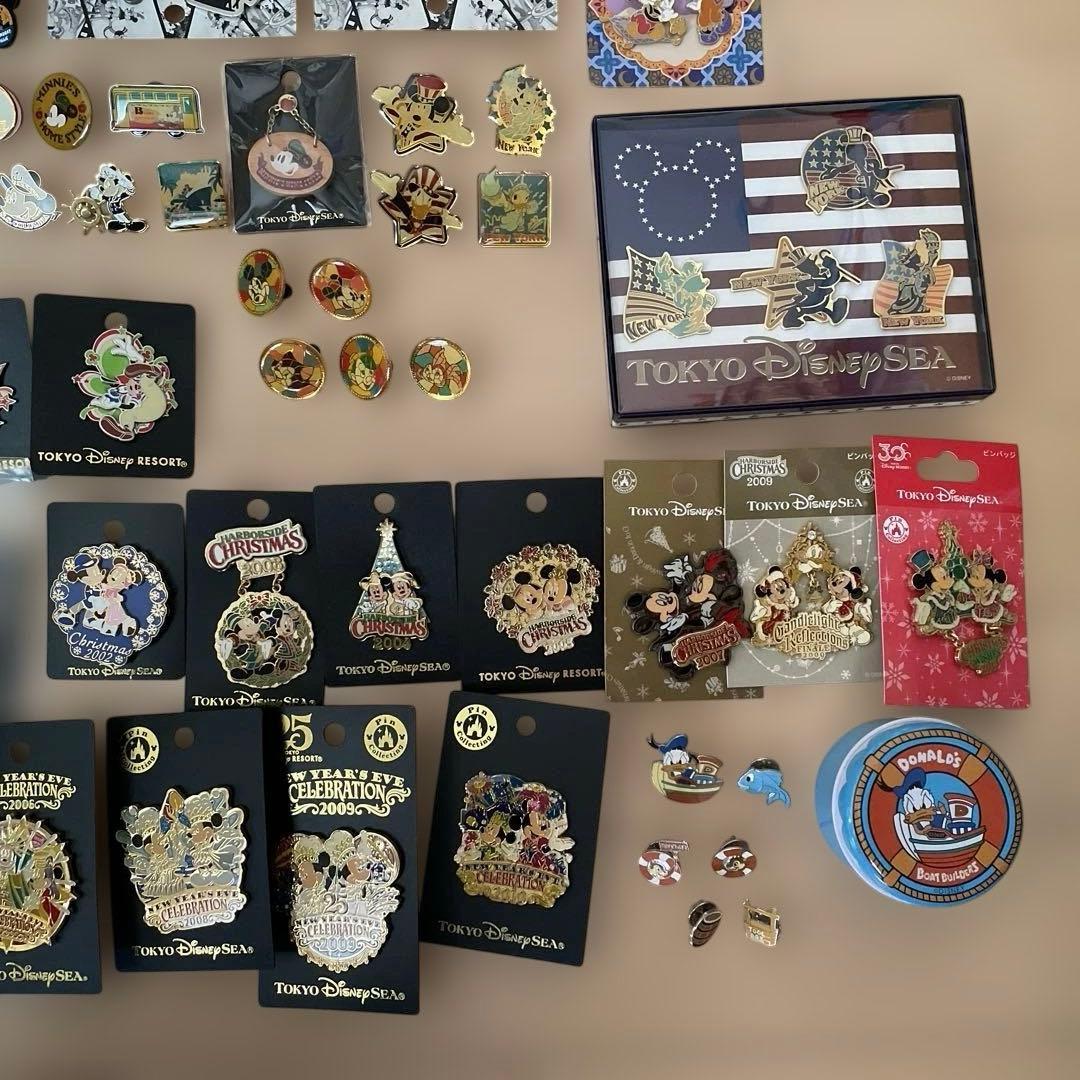 東京ディズニーシー　ピンバッジ　まとめ売り