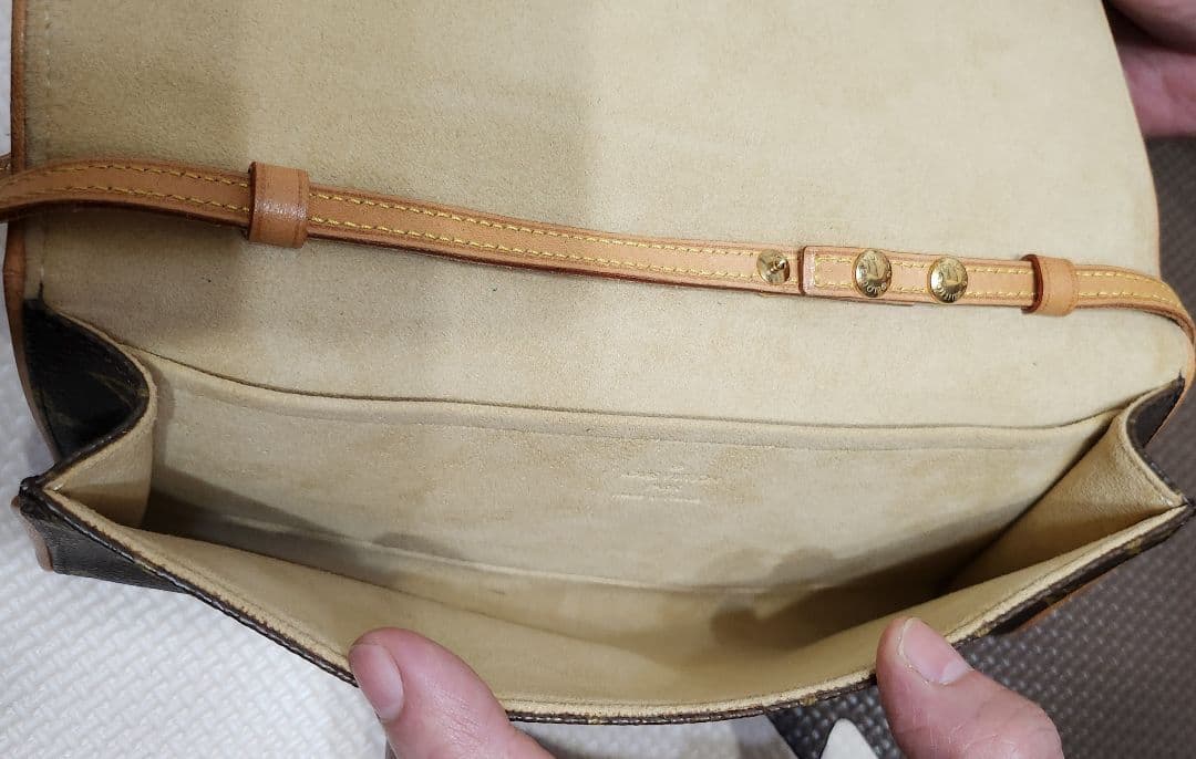 再値下げ LOUIS VUITTON ポシェットツインGM ミニショルダー