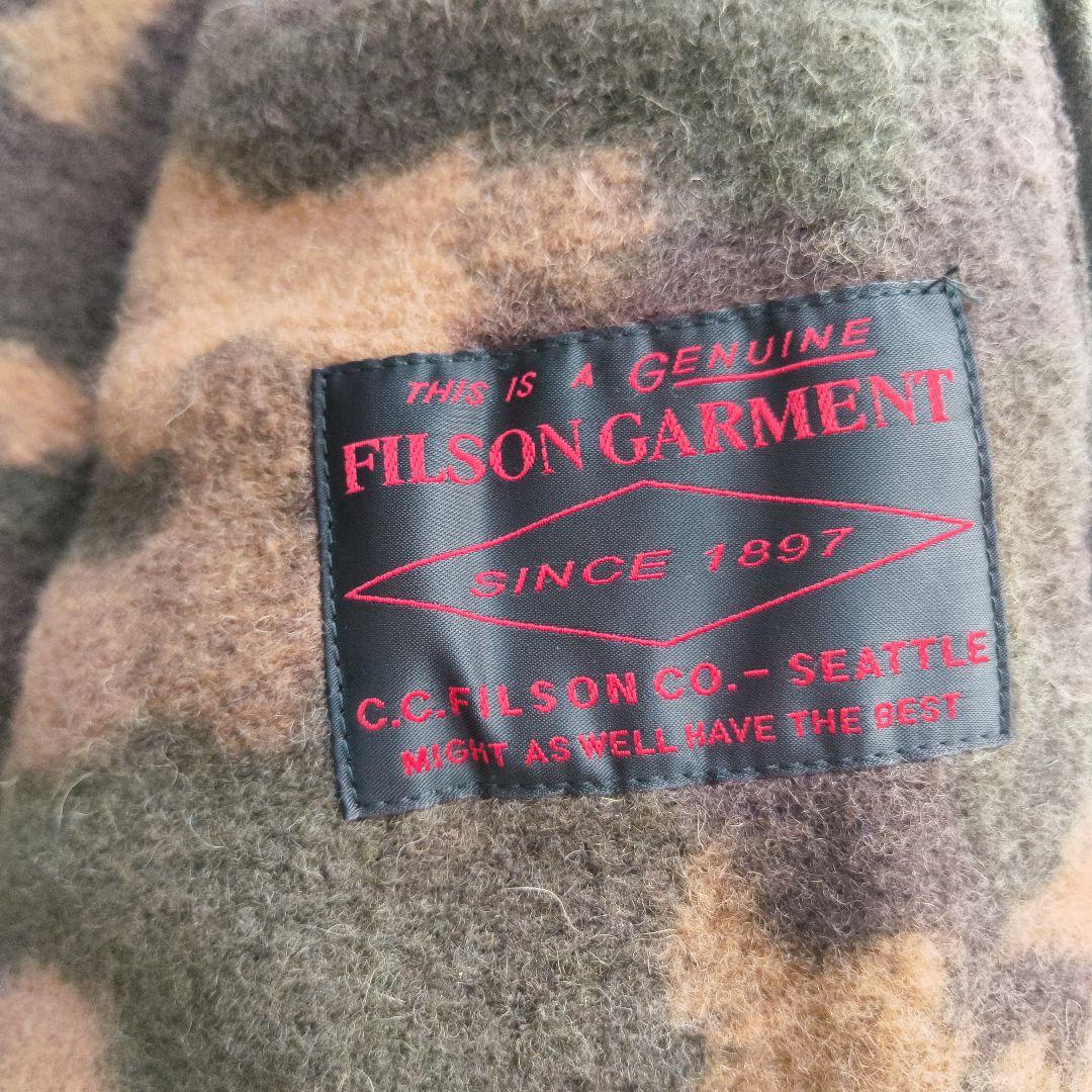 【美品】FILSON GARMENT オレンジ/カーキ ジャケット 38