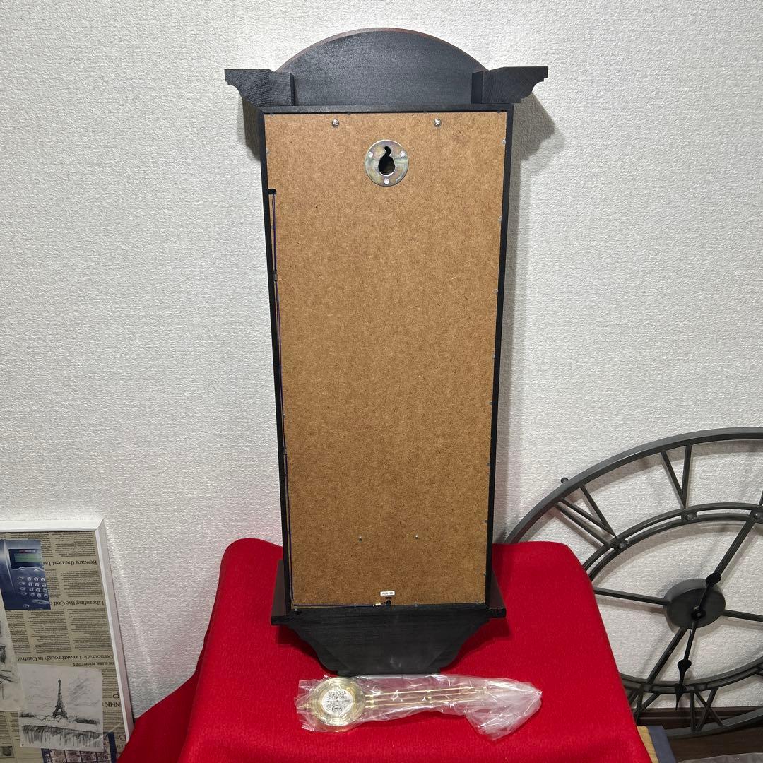 か*ん様 未使用　希少　セイコークォーツ　クロック　振り子時計　レトロ　服部 P