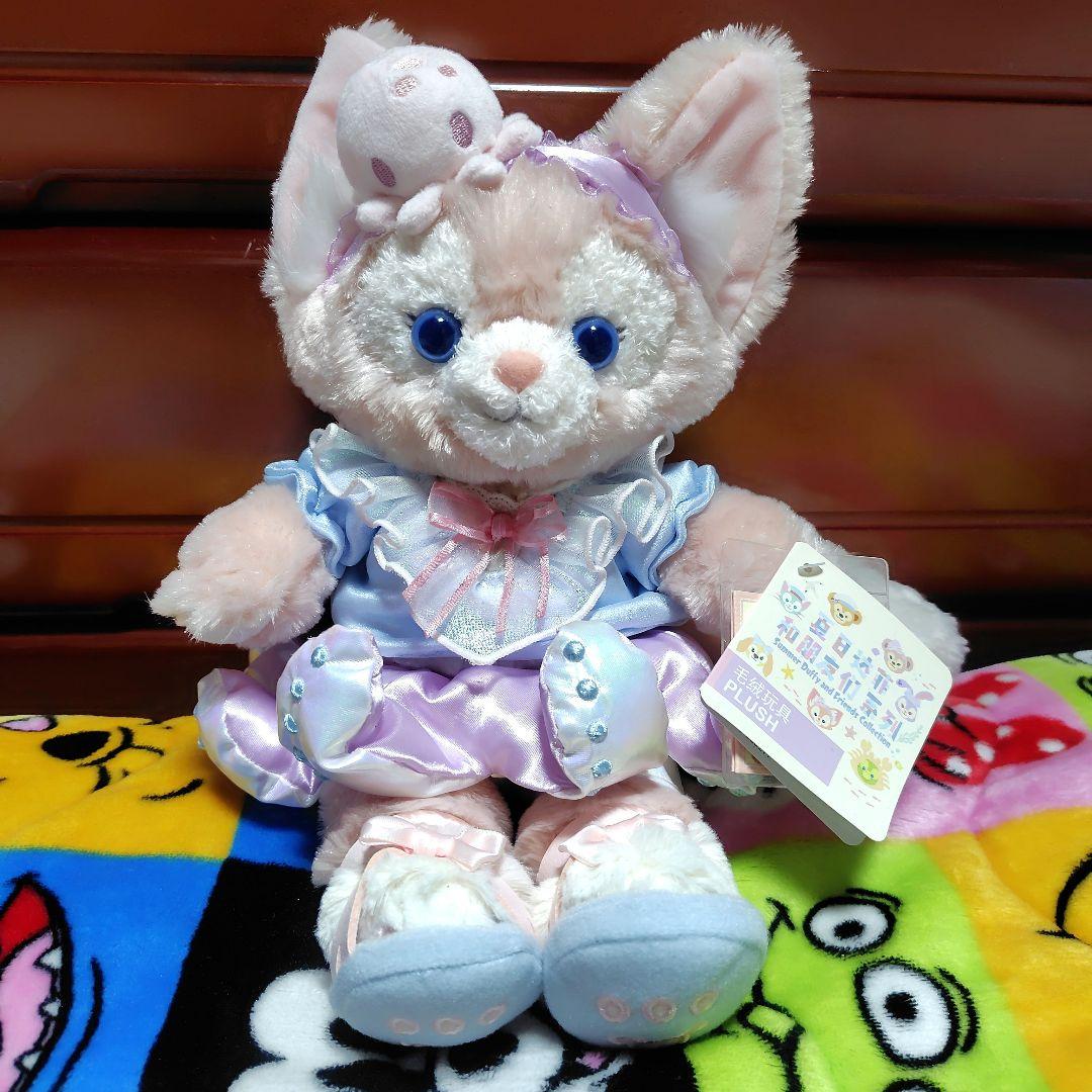 上海ディズニー　サマー　タコ　リーナベルぬいぐるみSSサイズ