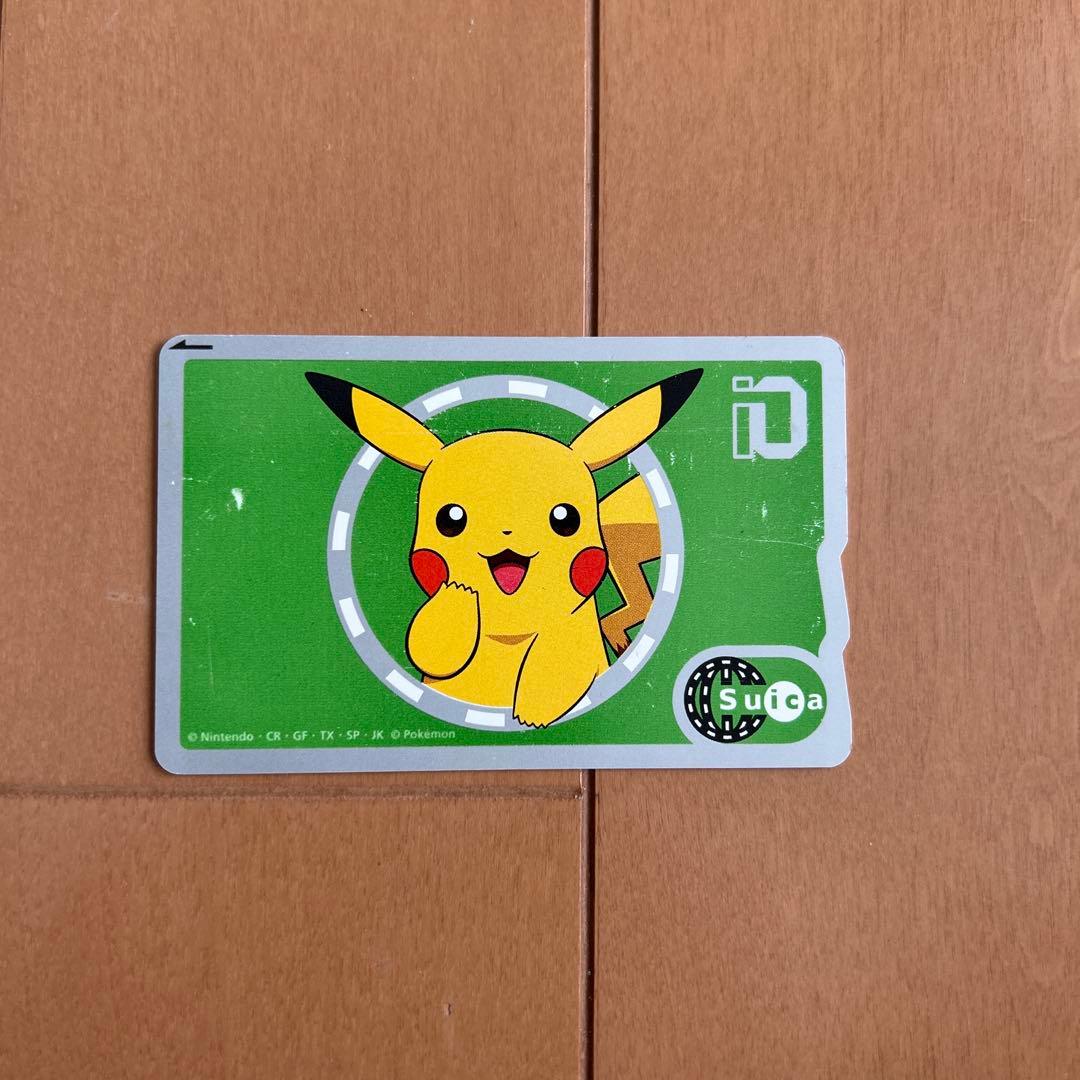 【使用可能】ポケモン ピカチュウ Suica
