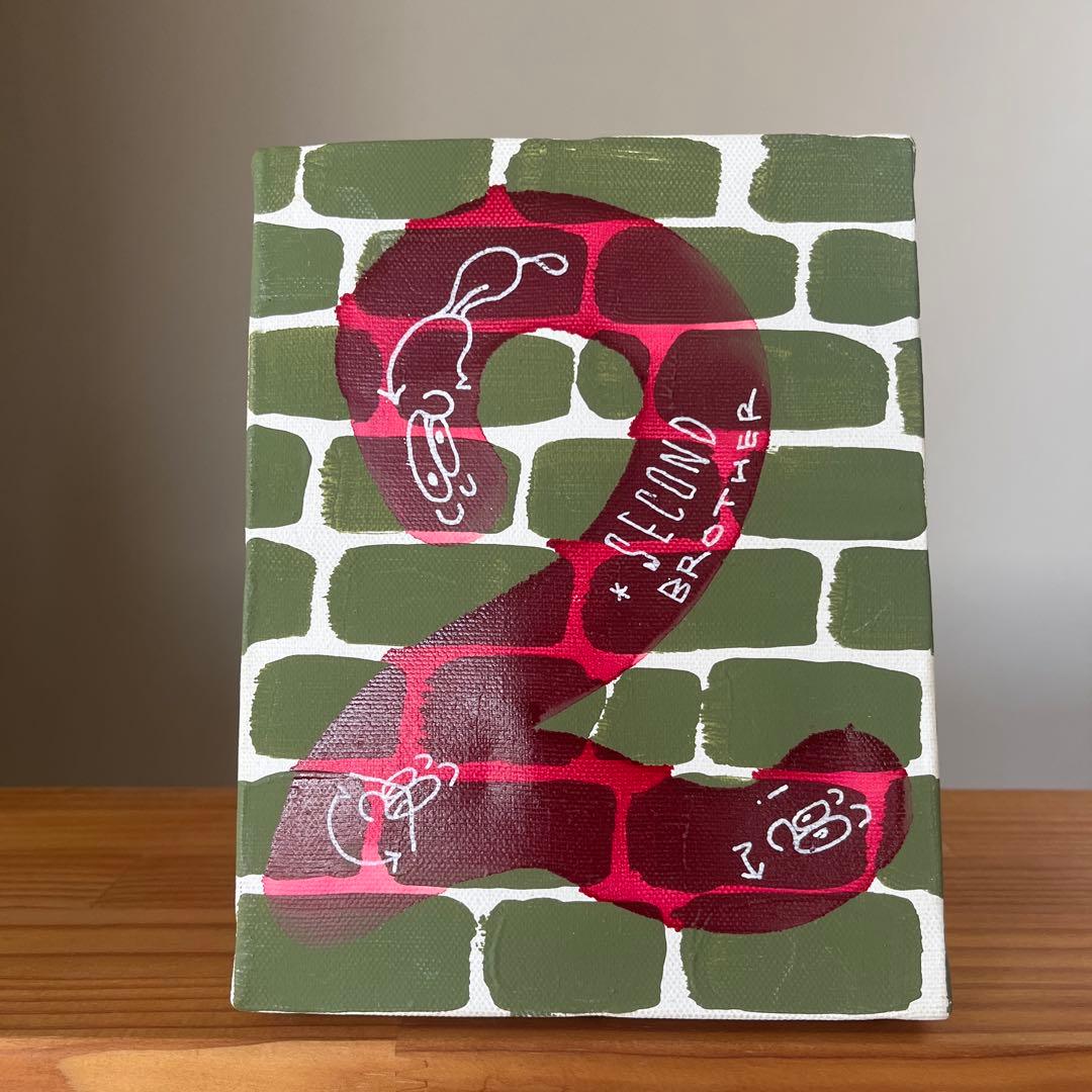 【希少原画】MAW（マウ） “Untitled” アクリルキャンバス