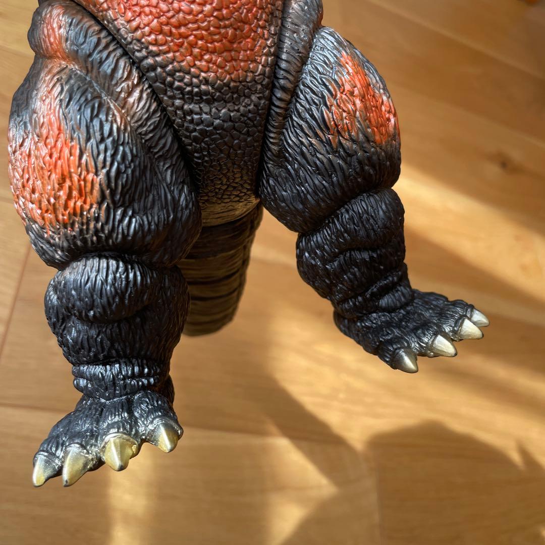 【希少タグ付】1995年 バーニングゴジラ ソフビ フィギュア 東宝