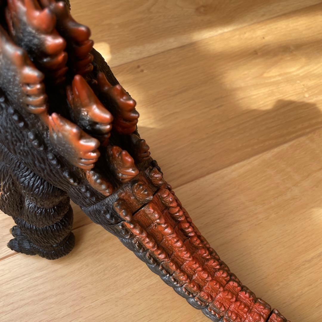 【希少タグ付】1995年 バーニングゴジラ ソフビ フィギュア 東宝